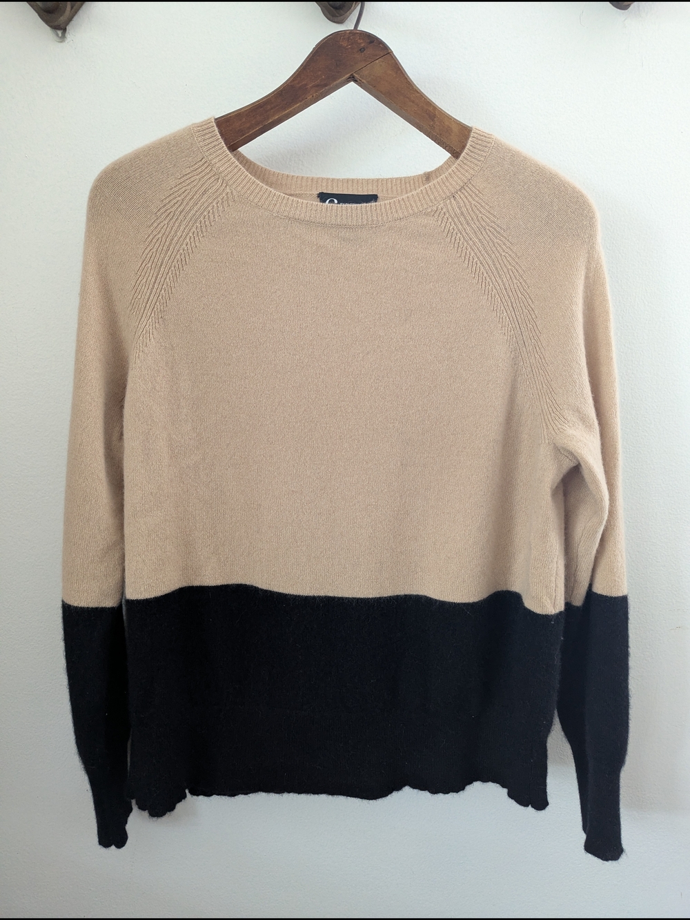 100% Cashmere Colorblock Sweater